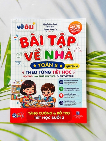 Bài tập về nhà toán lớp 5 quyển 4