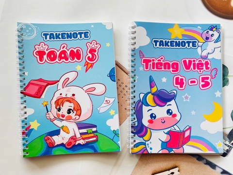 CB 2q takenote toán 5 + tiếng việt lớp 4-5