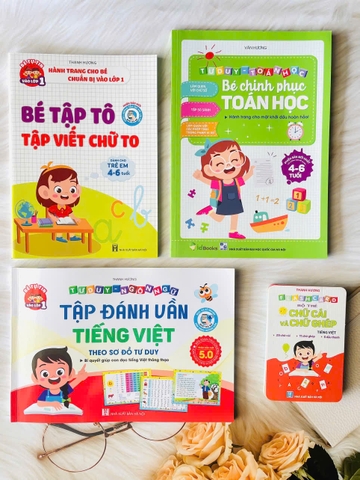 CB hành trang vào lớp 1 ( cơ bản) (  tặng thẻ bé học chữ cái )
