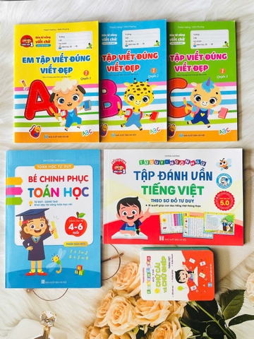 CB hành trang vào lớp 1 ( tặng kèm thẻ chữ cái và chữ ghép )