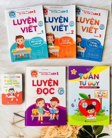 CB hành trang vào lớp 1 ( Tặng kèm thẻ chữ cái và chữ ghép )