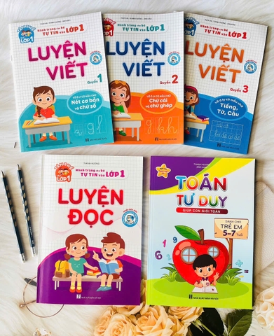 CB hành trang vào lớp 1 ( tặng kèm 2 bút chì )