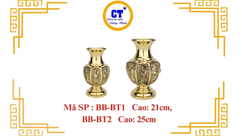 Bình bông Bát Tiên 21cm 25cm Vĩnh Tiến
