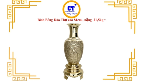 Bình bông Đào Thọ cao 81cm