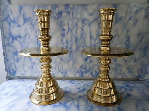 Cặp Chân đèn trơn thường 35cm đến 56cm