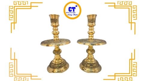 Cặp Chân đèn gia tiên