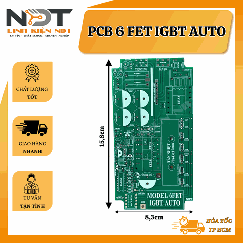 PCB 6 FET IGBT AUTO