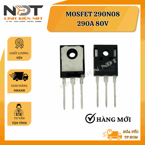 Mosfet 290N08 Hàng Mới 290A 80V - Linh Kiện NDT