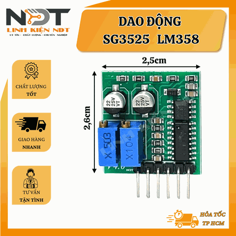 DAO ĐỘNG SG3525 LM358