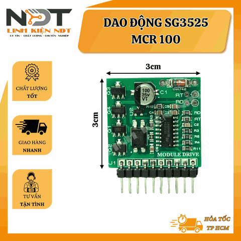 DAO ĐỘNG SG3525 MCR100
