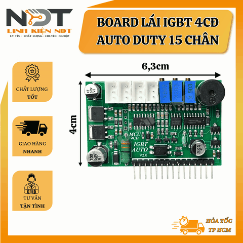 Bo Lái IGBT Auto Duty 3525 - 3140 - MCU - 4CD (15 Chân ) - Linh Kiện NDT