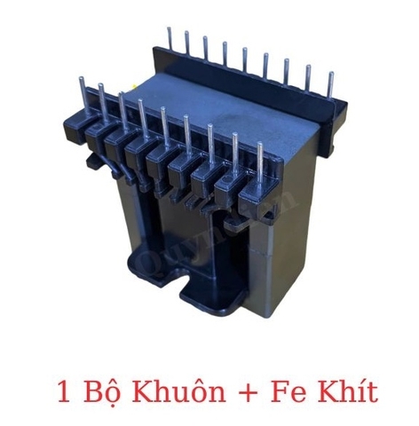 Lõi Biến Áp Xung EE4220 - Ferit + Khuôn 9+9 chân - Linh Kiện NDT