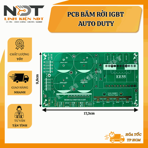 PCB Băm Rời IGBT Auto Duty CT Dòng - Linh Kiện NDT
