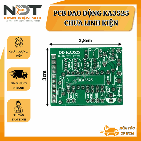 PCB Dao Động KA3525 - Linh Kiện NDT