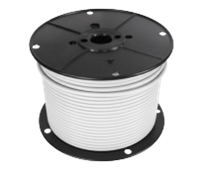 CXCBR6T77W500- RG6 Series,Tri-Shield 77% Coaxial Cable, 500ft Countdown print, White