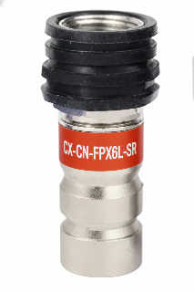 CXCNFPX6LSR- Series 6 Premium Compression Connector, Torque Retaining, 21mm with Seal ring