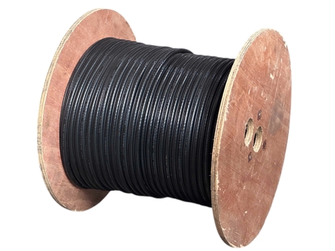 AT677TSBVM1P - RG6 Tri-Shield (77% Braid) Coaxial Cable with Messenger