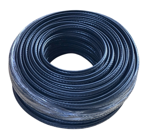 A660BVM - RG6  Bi-Shield (60% Braid) Coaxial Cable with Messenger