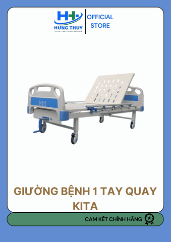 Giường bệnh 1 tay quay KITA