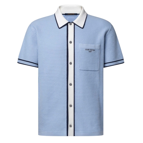 ÁO POLO LOUIS VUITTON BLUE LINE (BLUE)