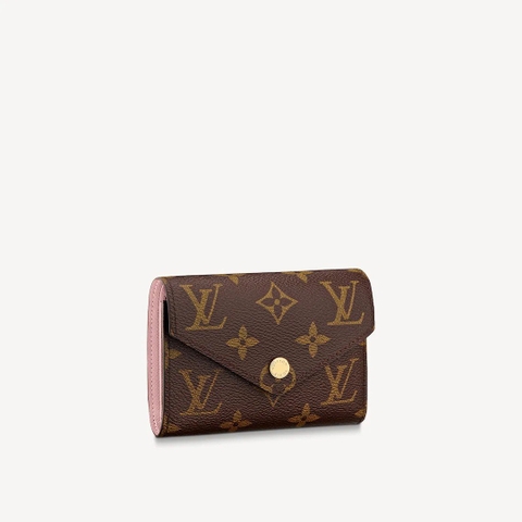 LOUIS VUITTON WALLET - Ví LV Victorine Monogram (Rose) [Mirror Quality]