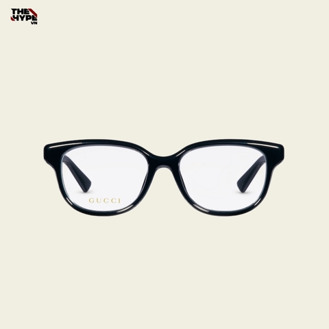 KÍNH GUCCI RACTANGULAR OPTICAL FRAME (BLACK)
