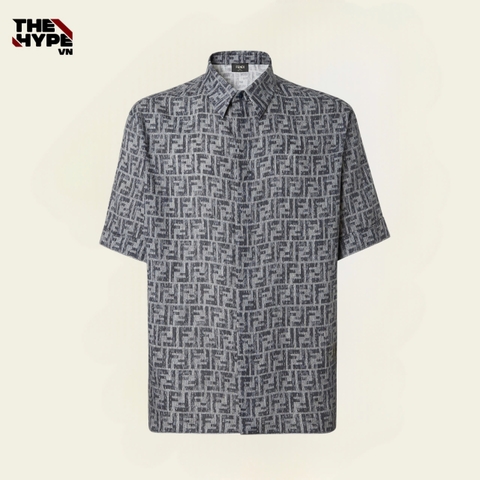 ÁO SƠ MI FENDI DENIM (BLUE)