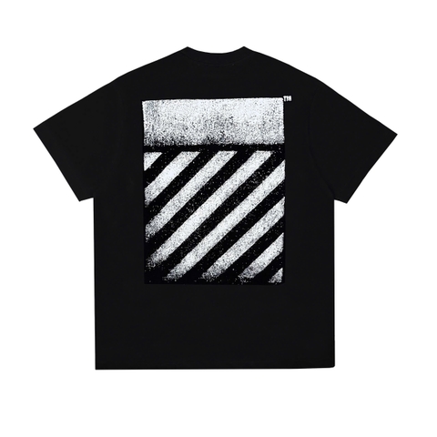 ÁO THUN OFF WHITE FADED GRADIENT SS26 (BLACK)