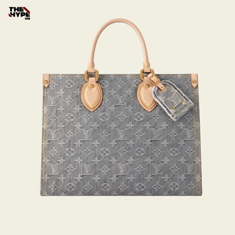 TÚI LOUIS VUITTON ONTHEGO MM DENIM (GREY)
