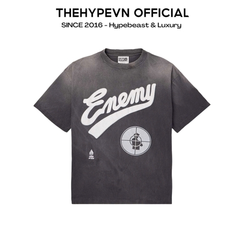 ÁO THUN SAINT MICHAEL ENEMY DISTRESSED (BLACK)