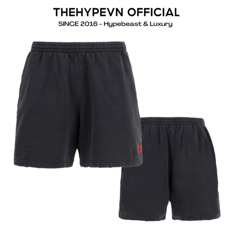 QUẦN NGẮN BALENCIAGA BLCG RED LAUREL (BLACK)