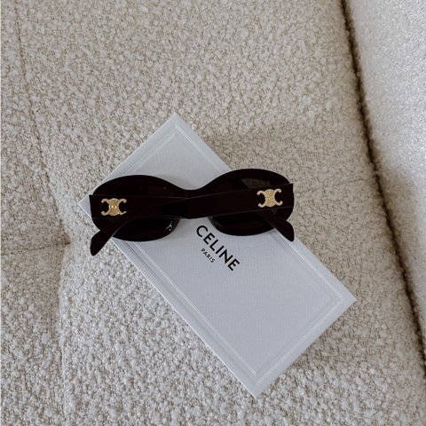 CELINE SUNGLASS - Kính râm Celine Triomphe 01 [Mirror Quality]
