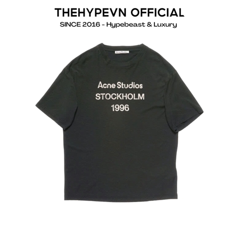 ÁO THUN ACNE STUDIO STOCKHOLM 1996 (FADED BLACK)
