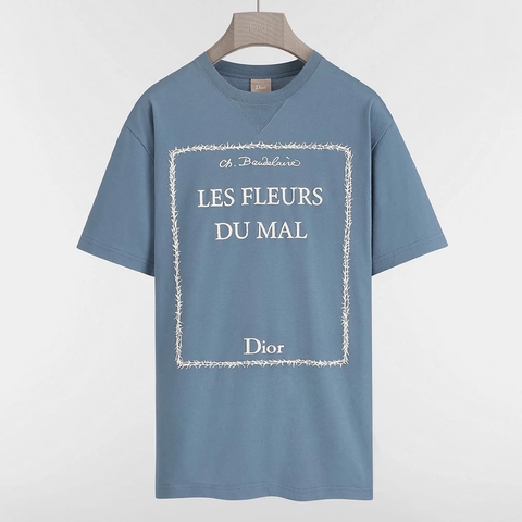 ÁO THUN DIOR BOOK COVER (BLUE)