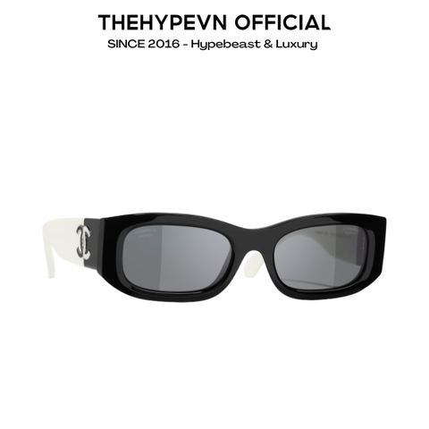KÍNH CHANEL RECTANGLE POLARIZED S5628 BLACK WHITE