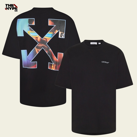 ÁO THUN OFF WHITE BABER SKATE ( BLACK)