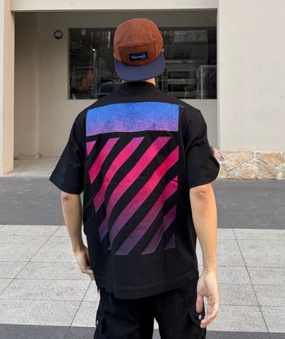 ÁO THUN OFF WHITE GRAPHIC (BLACK)