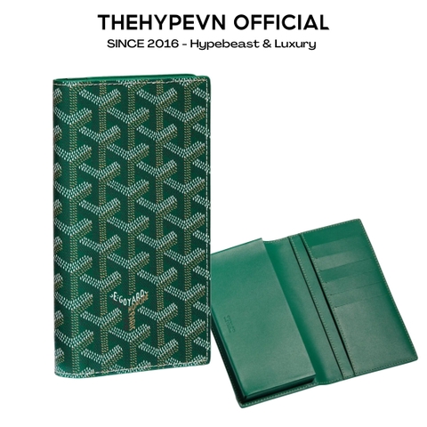 VÍ DÀI GOYARD SAINT LAMBERT WALLET (GREEN)