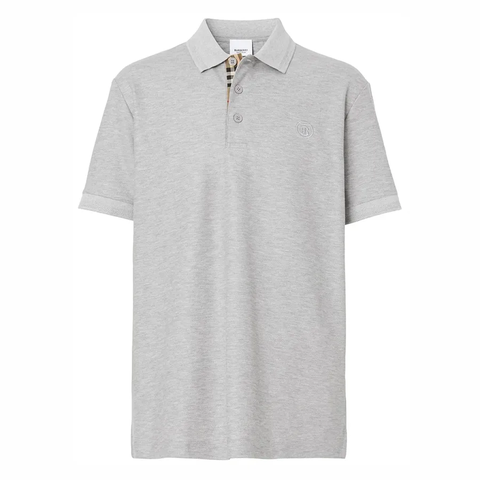 ÁO POLO BURBERRY CIRCLE PATCH (GREY)
