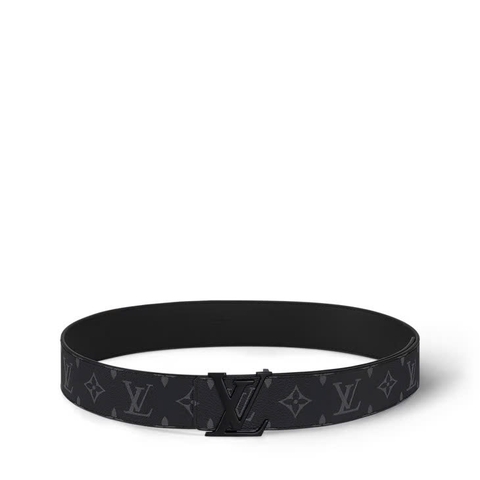 LOUIS VUITTON BELT Initiales Reversible Belt (Black)