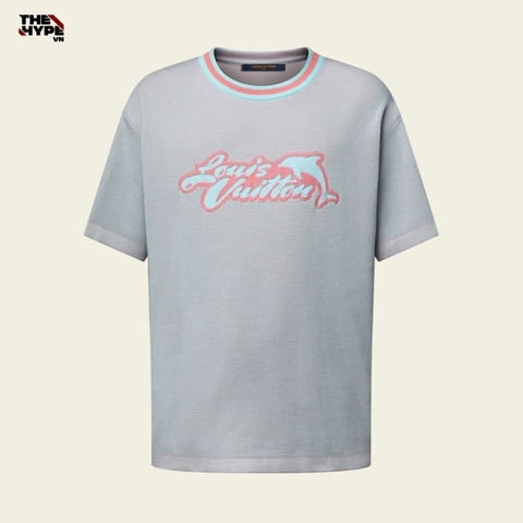 ÁO THUN LOUIS VUITTON LV DOLPHINS (BLUE MARINE)