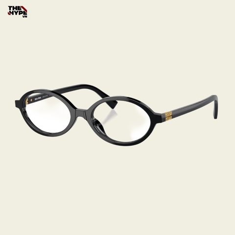 KÍNH MIU MIU OVAL REGARD OVAL (BLACK)