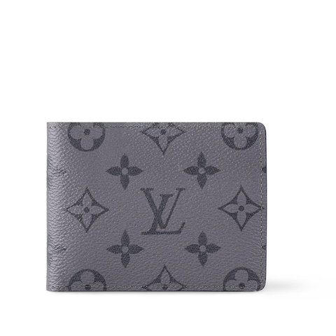 VÍ NGẮN LOUIS VUITION SHADOW MONOGRAM (GREY)