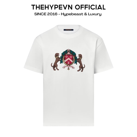 ÁO THUN LOUIS VUITTON LV WESTMINSTER DOG (WHITE)