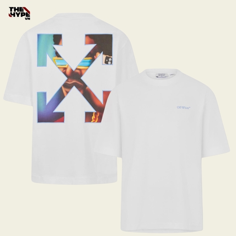 ÁO THUN OFF WHITE BABER SKATE ( WHITE)