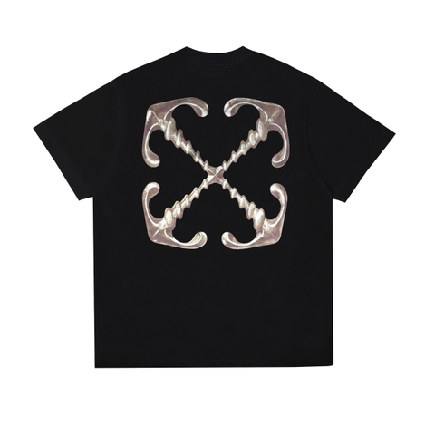 ÁO THUN OFF WHITE SCRIBBLE SS26 ( BLACK)