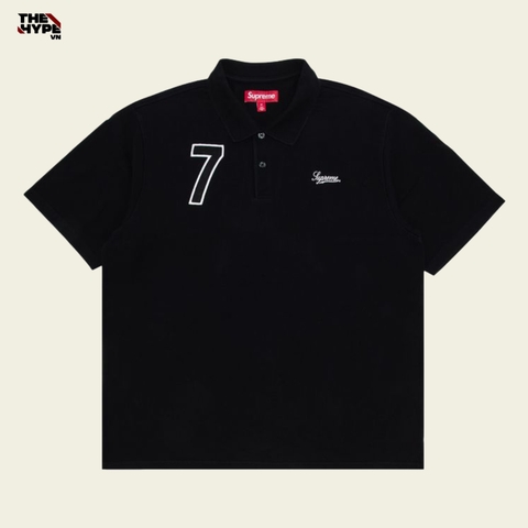 ÁO POLO SUPREME SEVEN (BLACK)