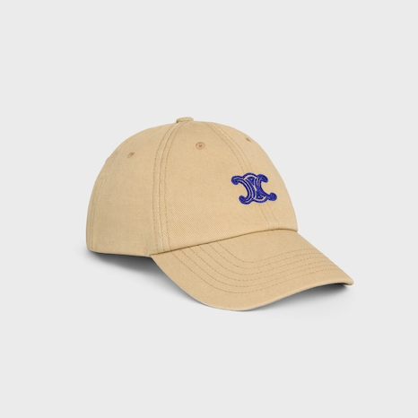 CELINE-CAP MŨ LƯỠI TRAI BIG LOGO (BEIGE)