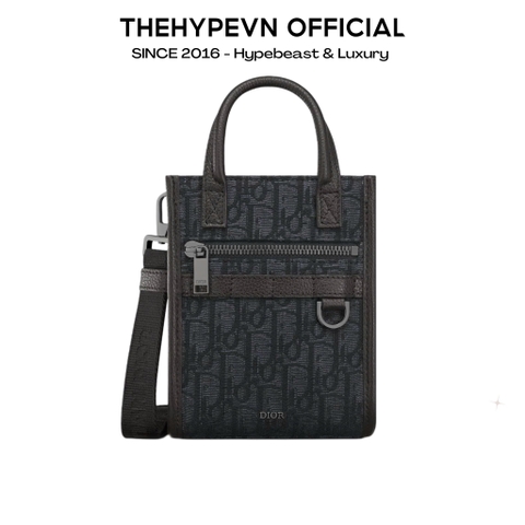 Túi Dior Safari North-South Mini Tote Bag (Black)