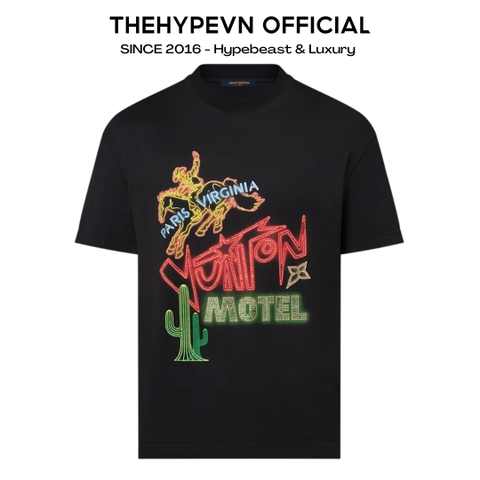 ÁO THUN LOUIS VUITTON LV PARIS VIRGINIA (BLACK)